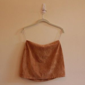 Brown Lulu’s skirt